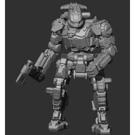 Battletech HCT-3 "Hatchetman" - Alternate Battletech Mechwarrior Miniatures