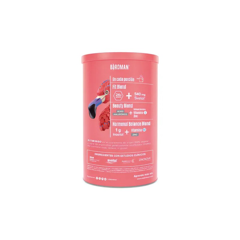 Birdman Protena Vegetal Fitmingo 510g Sabor Blueberry Blueberry