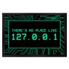 trendaffe Localhost Doormat with IP Address 127.0.0.1 in Turquoise -