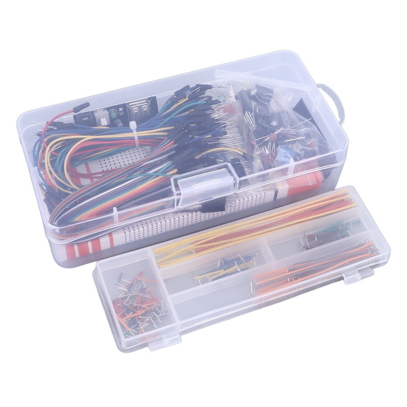 830 Tie Points Breadboard with Power Supply Module DIY Circuit