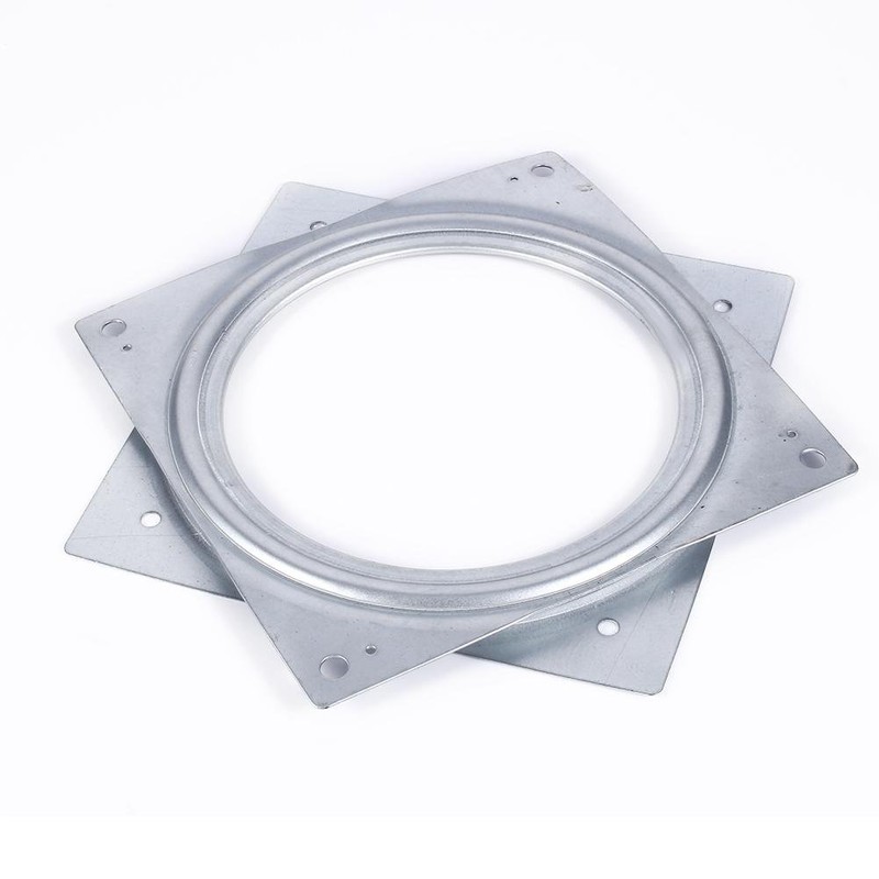 6 Inch Square Lazy Susan Bearing Rotating Swivel Turntable Galvanized