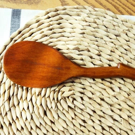 [Best Deco] Lacquered wooden spatula, wooden spatula, wooden spatula, lacquered spatula, rice spatula, cooking utensil, lacquered wooden spatula / [베스트데코] 옻칠 원목 주걱 나무주걱 원목주걱 옻칠주걱 밥주걱 조리도, 옻칠 원목 주걱