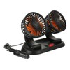 TEHAUX Car Fan Dual Head Portable Cooling Fan for Car