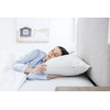 Luxury Down and Feather Chamber Pillow for Sleeping, Medium Support