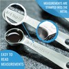 Stainless Steel Measuring Cups and Spoons Set: 7 Cup and