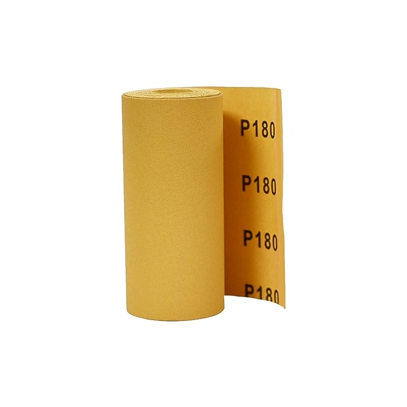 Trend Aluminium Oxide Sanding Roll, 180 Grit, 115mm Wide x
