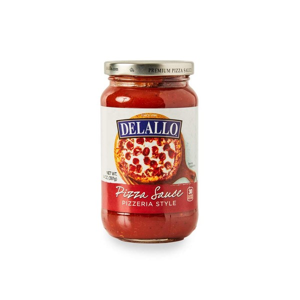 DeLallo Classic Pizzeria-Style Pizza Sauce, 14oz Jar