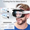 Face Cover Plus with Radiator for Meta/Oculus Quest 2 Accessories,Lycra