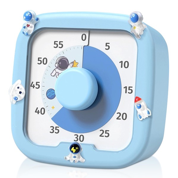 Taimimy Visual Timer for Children, 60 Minutes Countdown Timer, Desk