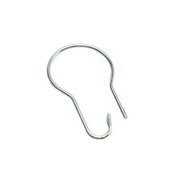 RV Designer A403, Metal Shower Curtain Rings, 12 Per Pack