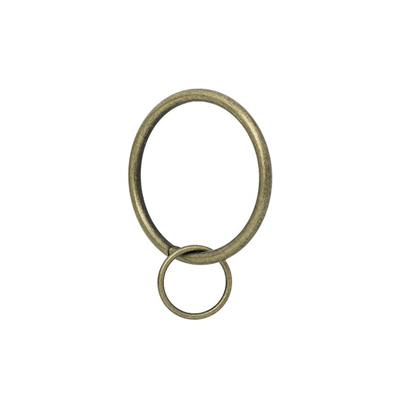 Ivilon Drapery Eyelet Curtain Rings - 2" Ring Loop for