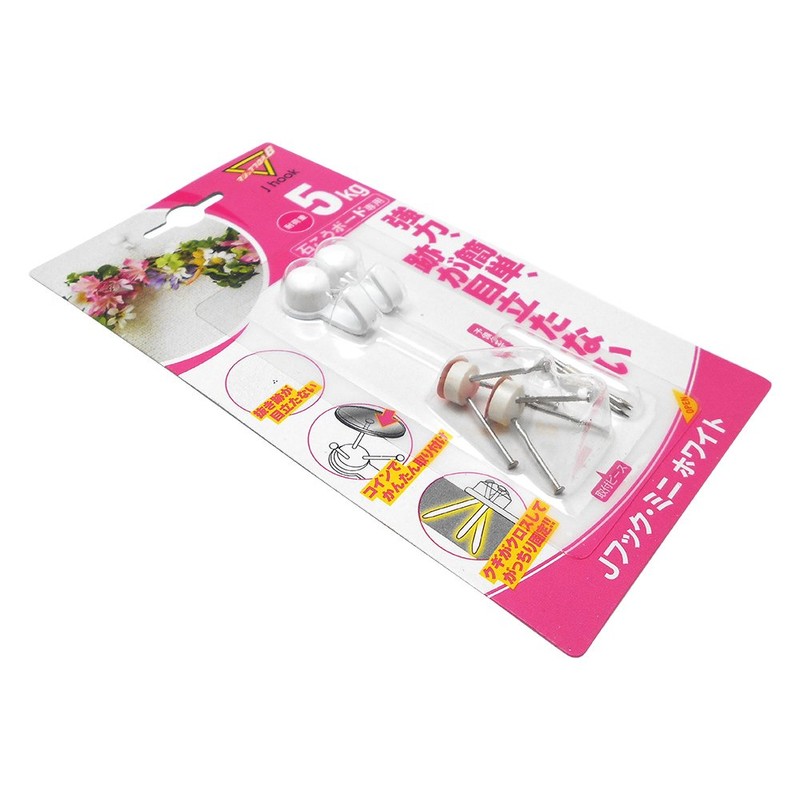 Nikkei Industries Magic Cross MJ-018W 8 J Hook for drywall