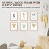 upsimples 8x10 Picture Frame, Natural Solid Wooden Picture Frames, Display