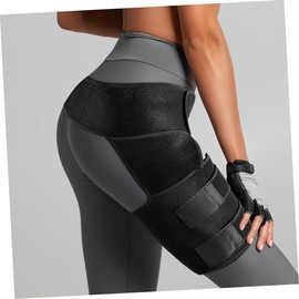 OATIPHO 1pc Adjustable Safety Hip Protector Durable Leg Hip Belt for Sports Safety Comfortable Groin Guard for Injury Prevention for Gym Workouts and Outdoor Activities Black