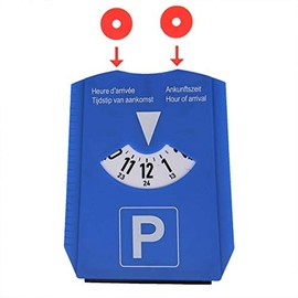 ProPlus Parking Disc NLD/DE/F/GB with Ice Scraper