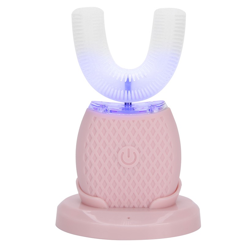 360Dgree UShape Toothbrush Rechargeable Automatic Toothbrush Silicone Oral Care Tool