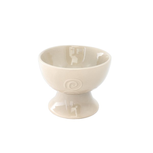 Helena Incense Goblet Made of Ceramic in Macchiato - Handmade