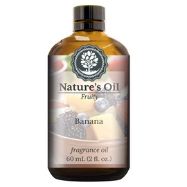 Banana Fragrance Oil (60ml) For Diffusers, Soap Making, Candles, Lotion, Home Scents, Linen Spray, Bath Bombs, Slime