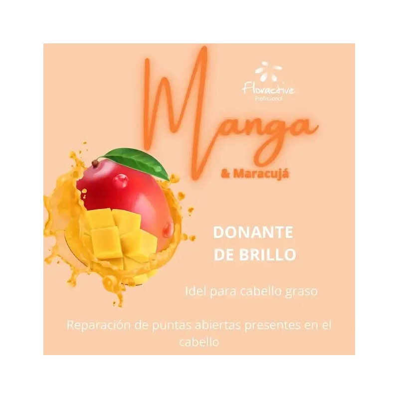 Kit Floractive Shampo Acondicionador Mask Cabello Graso