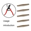 5 Pcs Pruner Replacement Springs Replacement Volute Springs Garden Pruner