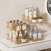 Delamu 2-Tier Under Sink Organizers and Storage, Multi-Purpose Stackable Bathroom