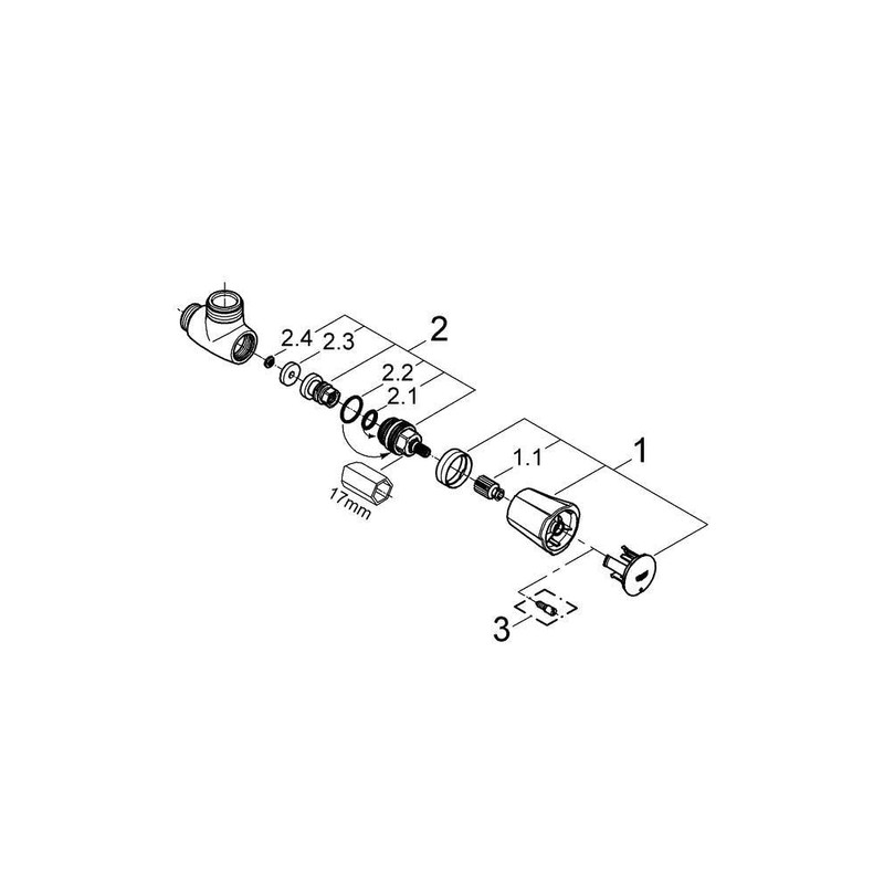 Grohe freg. Mural Spanner necesita13028ó13034) – ref: 26 010 001