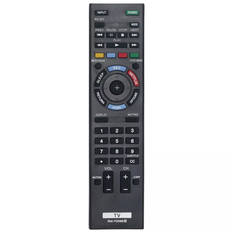 Unbranded New Replace Remote RM-YD096 for Sony LED TV KDL-70R551A