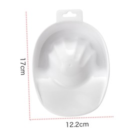 Healeved 1pc Soaking Bowl Nail Removal Bowl Rectangular Hand Soak Nail Art Cuticle Remover
