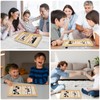 Donluhu Sling Puck Game, Table Hockey Toy, Hockey Board Game,
