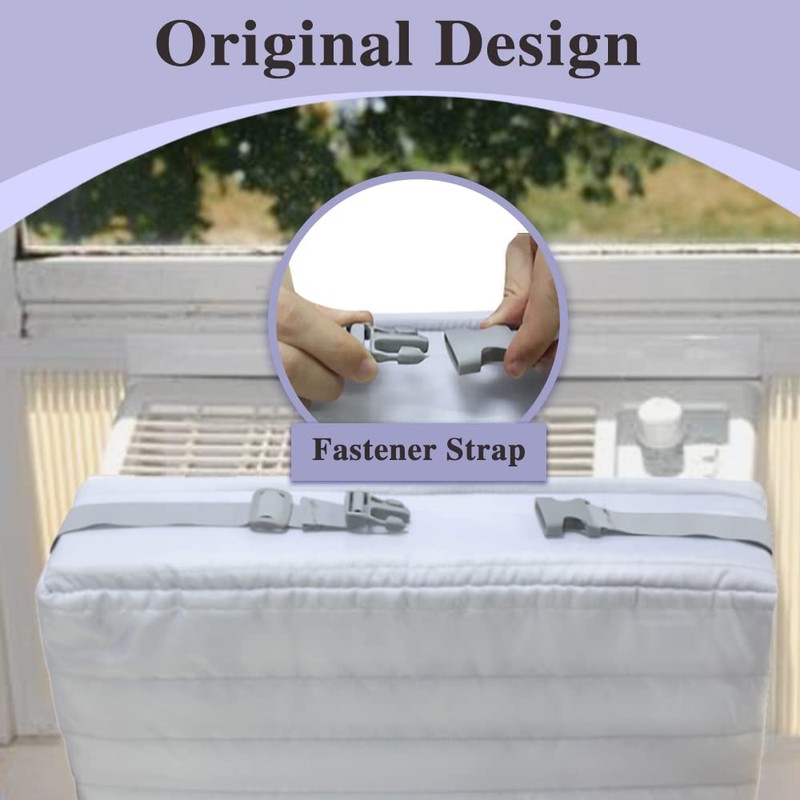 Indoor Air Conditioner Cover for Window Units, Inside Window AC