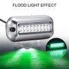 2pcs IP68 Waterproof Underwater Light Stainless Steel Ship Beam Light