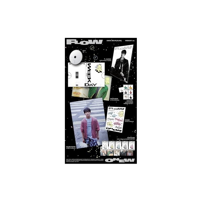 ONEW - FLOW 3rd Mini Album (Weekend ver.)