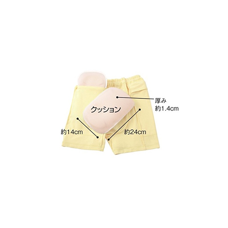 Angel La Cushion Pants Women's Cream M [Shock Absorbing Pants