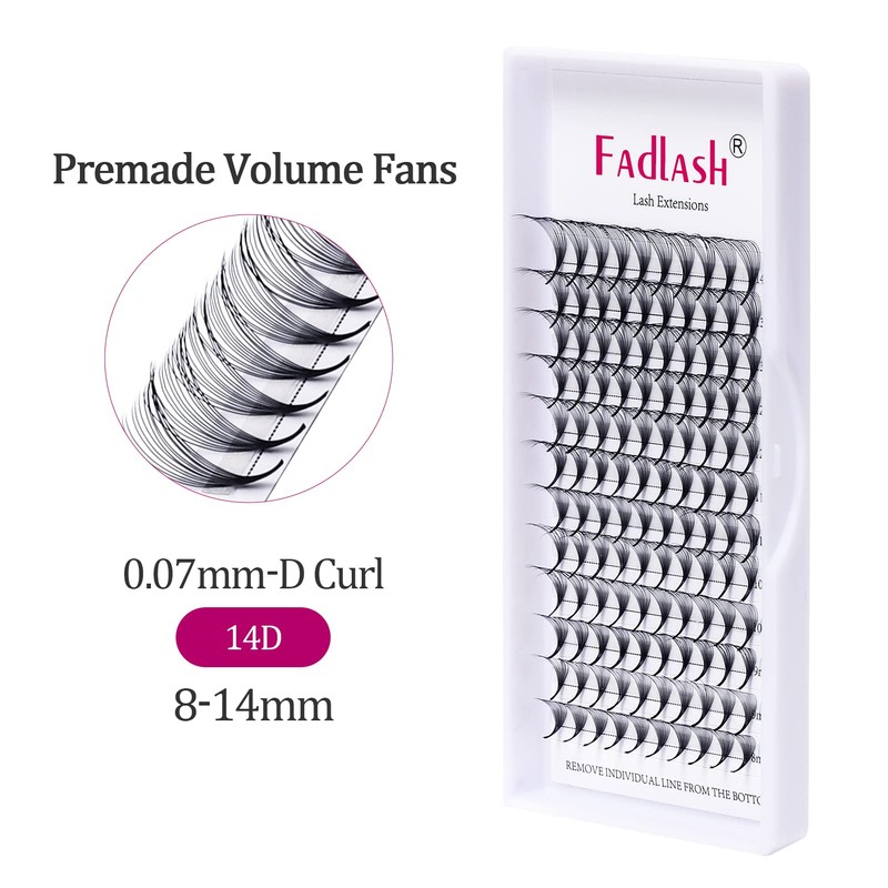 pemade Volume Eyelashes 0.07 mm All