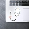 Medium 100mm 'A Stethoscope to Monitor Your Heart ' Permanent