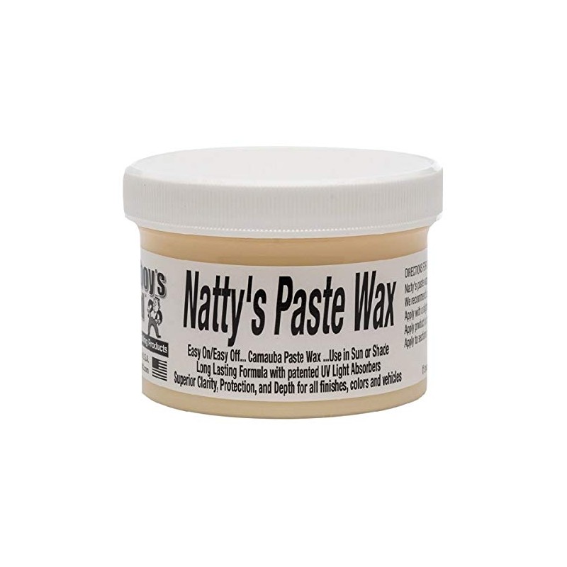 Poorboy's World Natty's Paste Wax 8 oz Tub