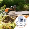 Mtanlo 44.7mm Piston Ring Kit for Stihl MS271 MS271C MS