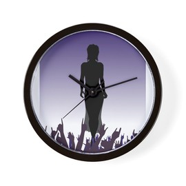 CafePress Catwalk 10" Wall Clock for Livingroom, Kitchen, or Office