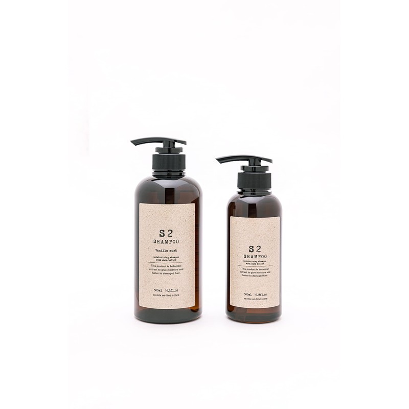 S-2 Shampoo Highly Moisturizing Amino Acid Shampoo with Shea Butter