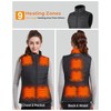 Evonicc Heated Vest for Women with 7.4V 16000mAh Battery Pack,