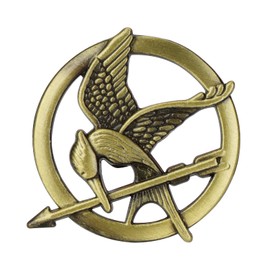 EKZ The Katniss Everdeen Cosplay Prop Replica Mockingjay Pin for Hunger Games Movie Enthusiasts - A Symbol of Rebellion and Hope