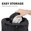 MoKo Chalk Bag Drawstring Waist Pouch Waist Attachment Tubular Shape