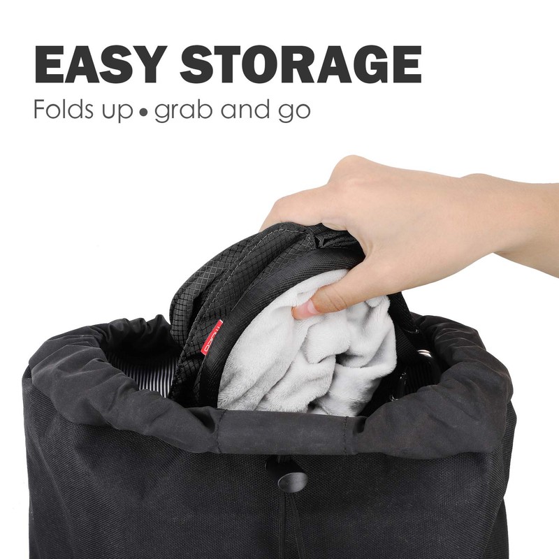 MoKo Chalk Bag Drawstring Waist Pouch Waist Attachment Tubular Shape