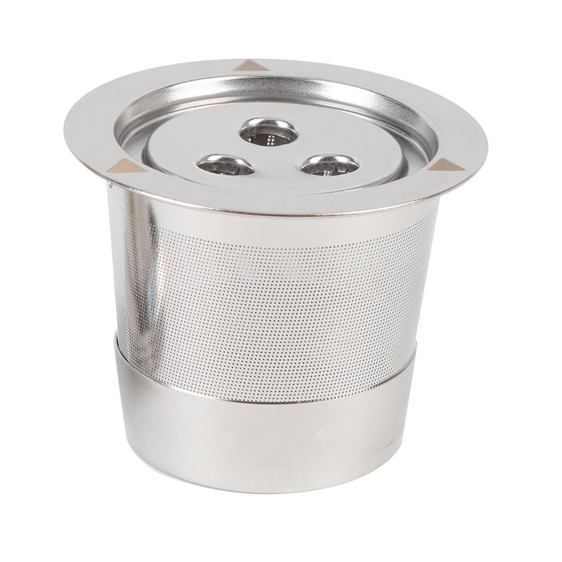 Refillable Coffee Pod, Stainless Steel Reusable Coffee Pod 3 Hole