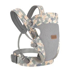 BABYPARK 3-in-1 Baby Carrier Newborn to Toddler - Ergonomic(7.5-45lbs),Cozy Baby Carrier，Enhanced Lumbar Support，Easily AdjustableLightweight & Breathable Child Carrier(Camouflage)