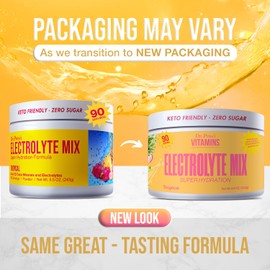 Dr. Price’s Electrolytes Powder Bulk – Tropical, 90 Servings | Sugar Free Hydration Drink Mix with 72+ Trace Minerals | Keto Electrolytes Powder | Vegan, Doctor-Formulated, Made in USA