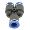 IQS Y-Connector Reducing 12 mm - 8 mm, IQS Standard