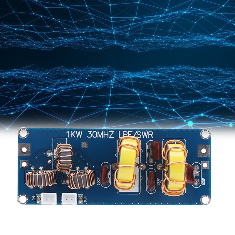 LPF 1KW 30MHZ Low Pass Filter Module SWR Filtering Board