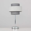 MiniSun Modern Polished Chrome Touch Bedside Table Lamp with a