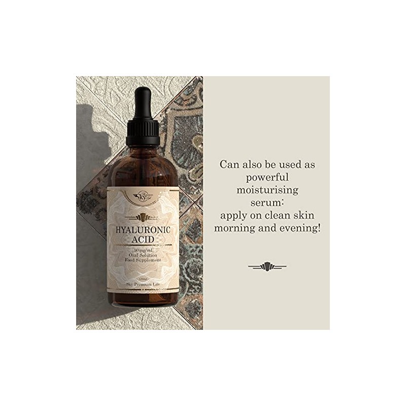 Sky Premium Life Hyaluronic Acid Food Supplement 10mg/ml - 100ml